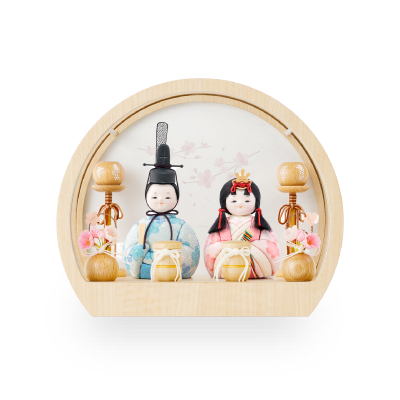 （ほぼ未使用）ぷりぷあ 雛人形 小さなおひな様 ぷりふあ – コンパクトでおしゃれな雛人形・五月