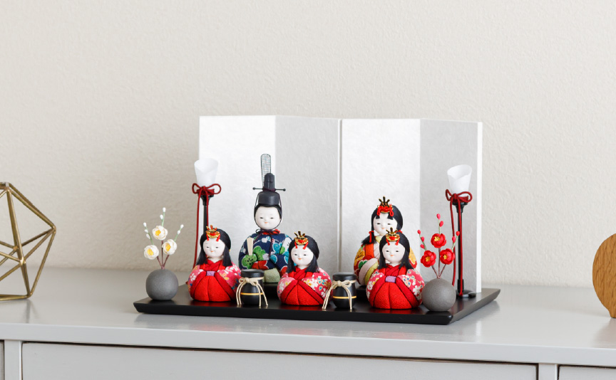 小さなおひな様 ぷりふあ – コンパクトでおしゃれな雛人形・五月人形の