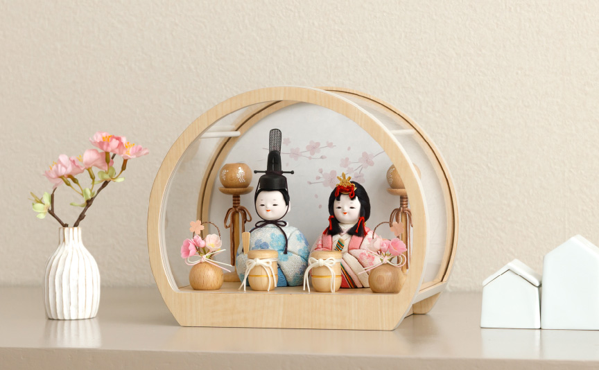 小さなおひな様 ぷりふあ – コンパクトでおしゃれな雛人形・五月